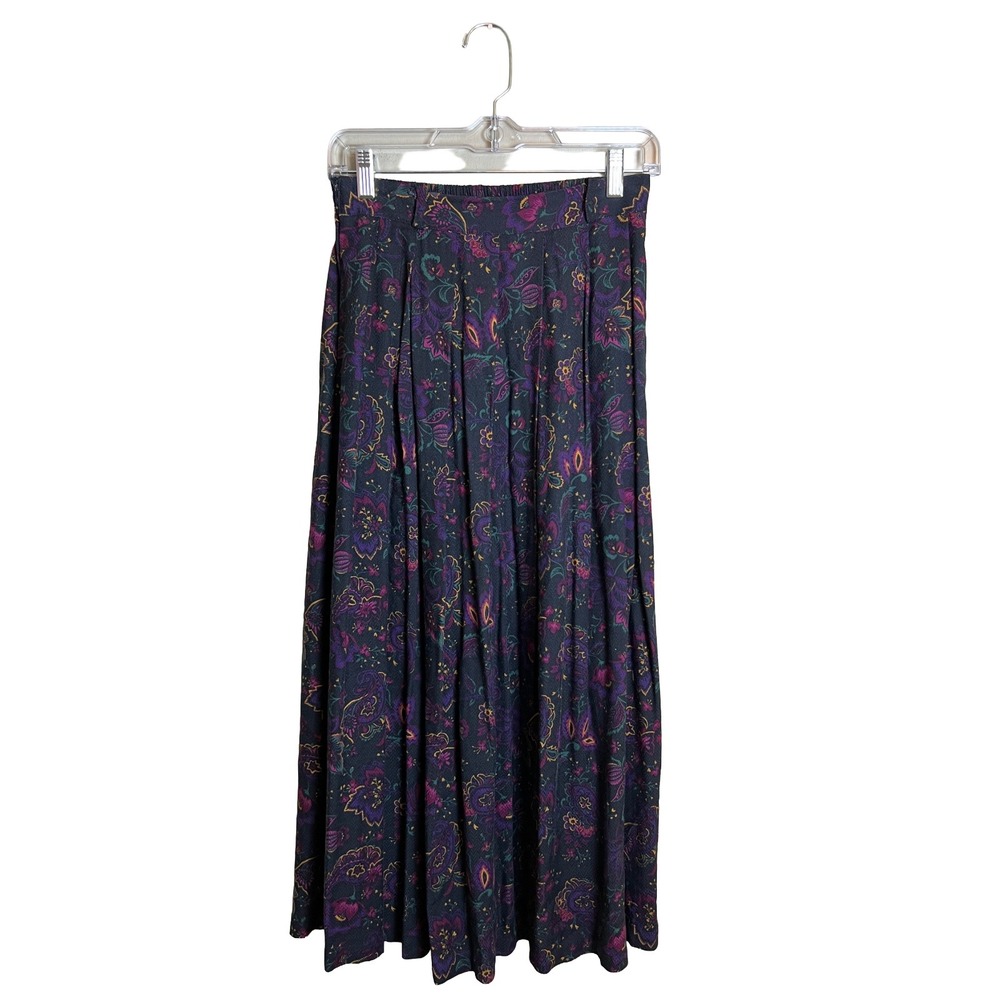 Sag Harbor Petite Maxi Skirt 90s Women's Small Whimsigoth Boho